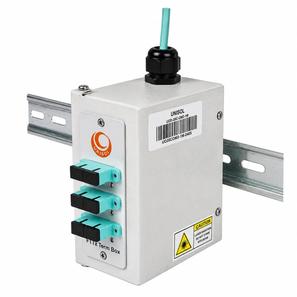 Nano Din Rail Patch Panel