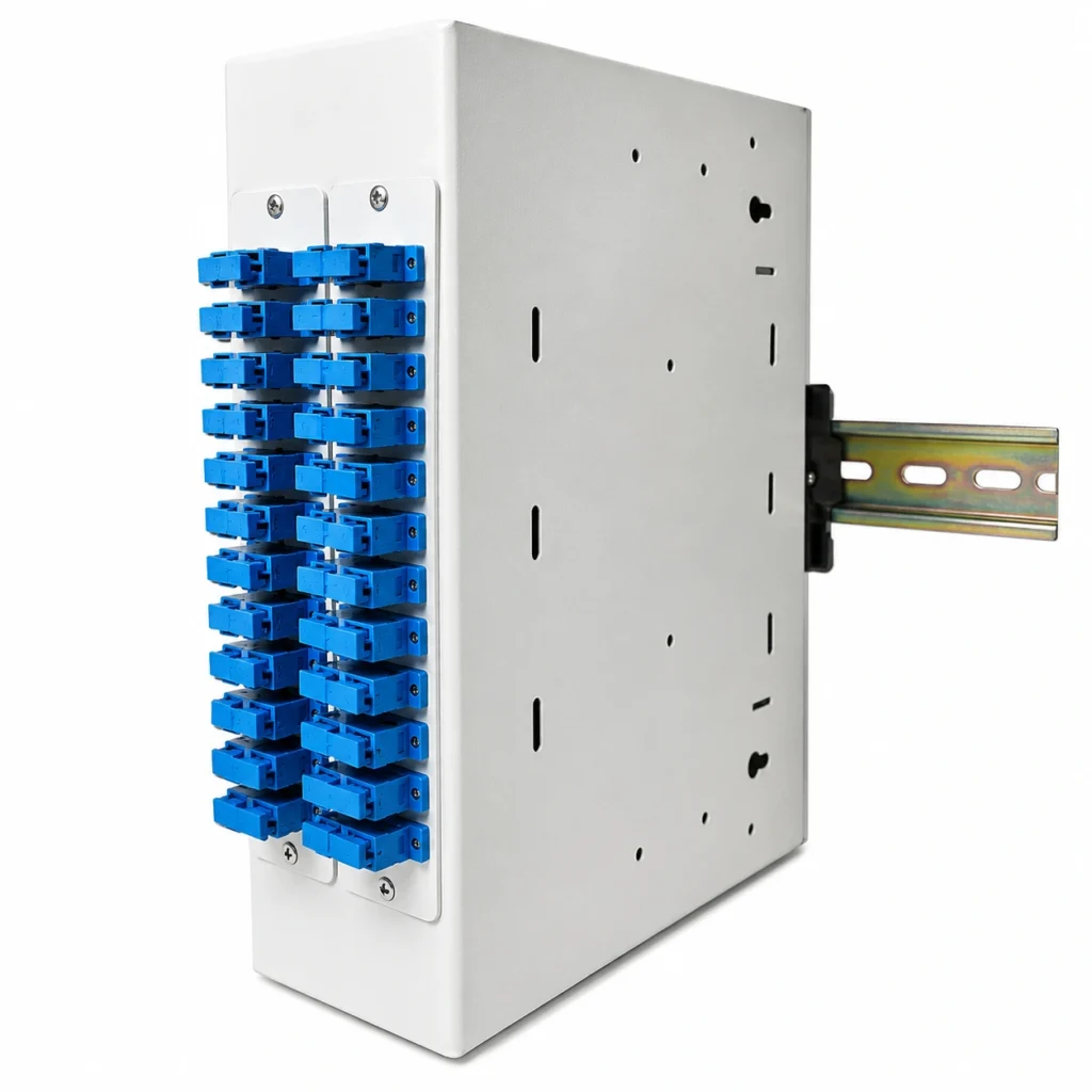 Medium Din Rail Patch Panel