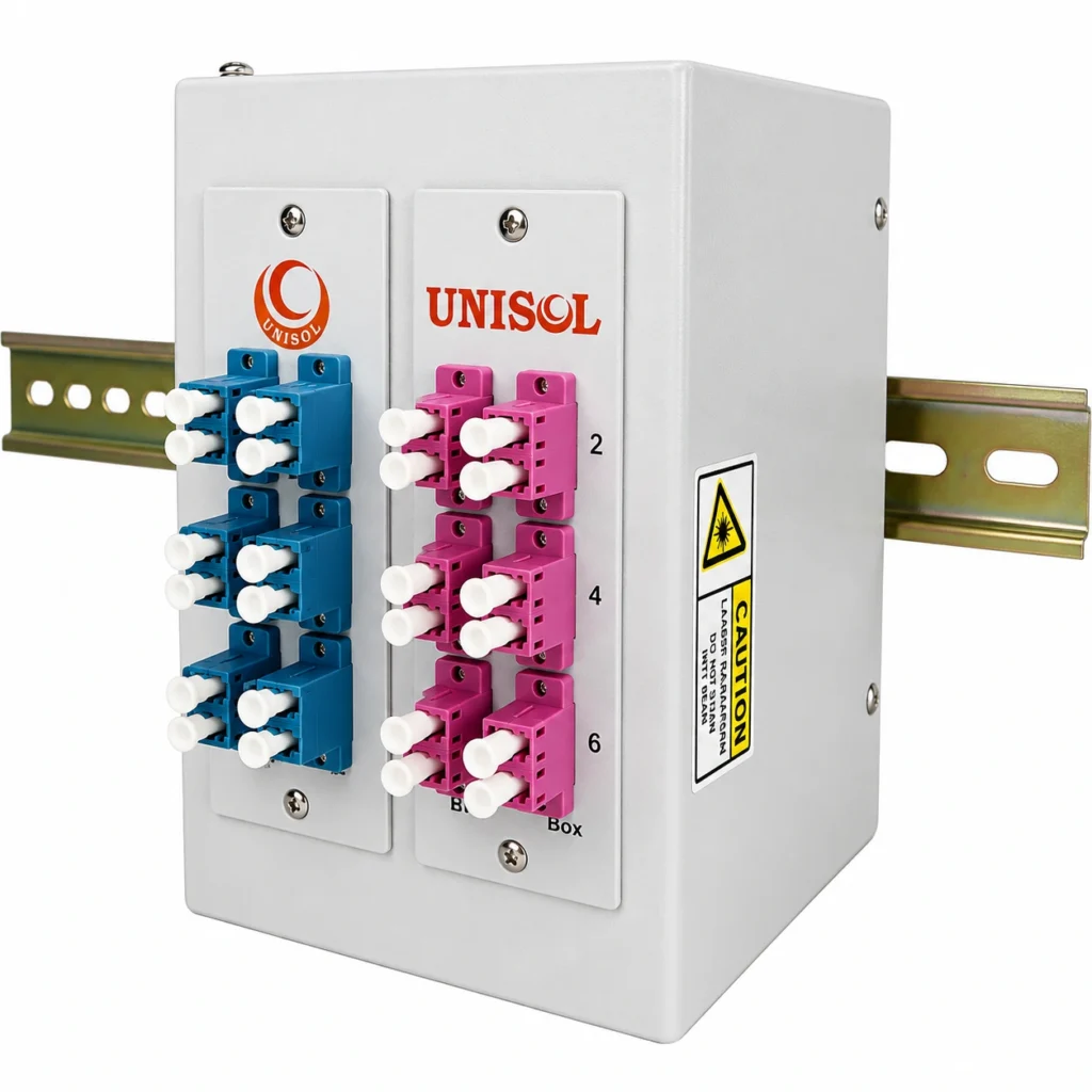 Micro Din Rail Patch Panel