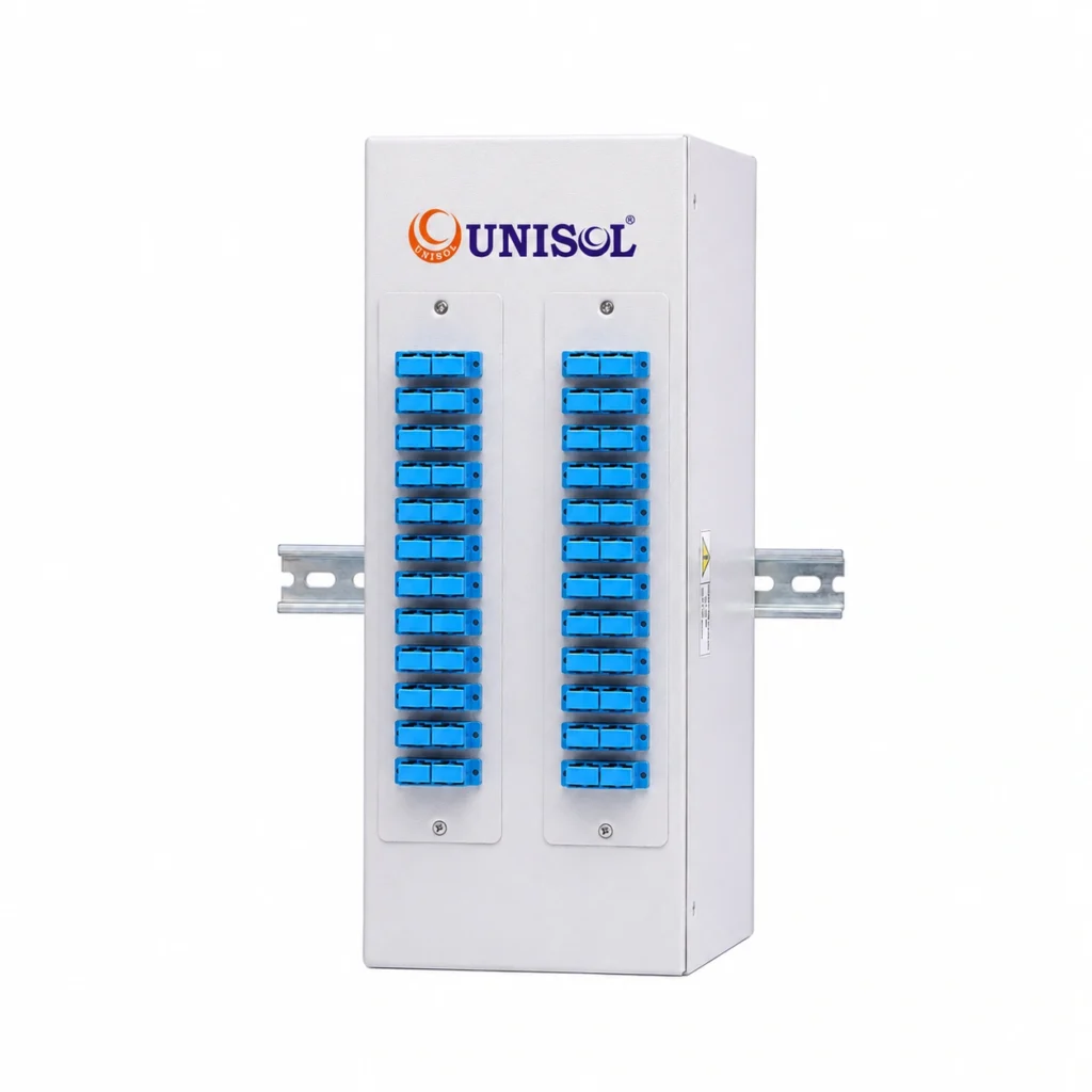 Medium Din Rail Patch Panel
