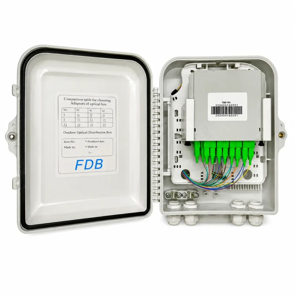 Wall Mount Fiber Distribution Box