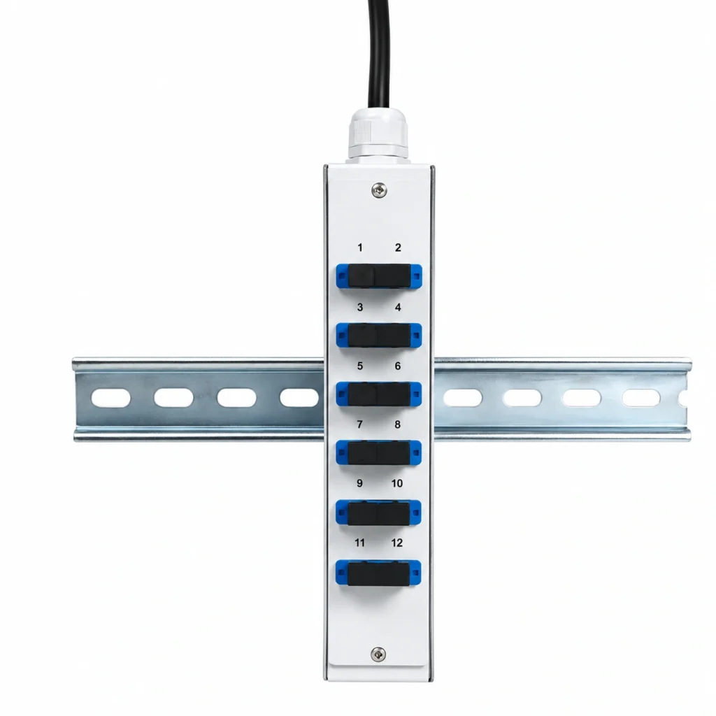 Mini Din Rail Patch Panel